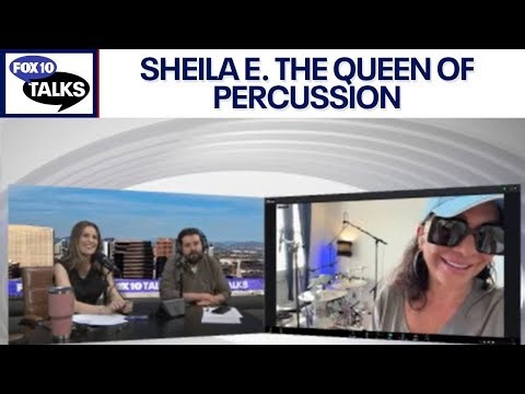 Sheila E. on FOX 10 Talks!