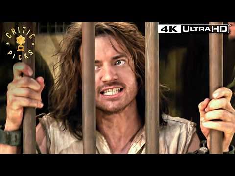 Rick is Saved to Help Rob a Tomb (Brendan Fraser Scene) | The Mummy (1999) 4K