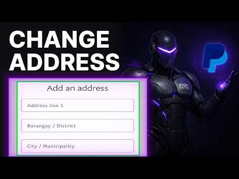 How To Change Your Address On PayPal (2026) | Account Settings
