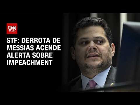 Derrota de Messias acende alerta sobre impeachment de ministros do STF | CNN NOVO DIA