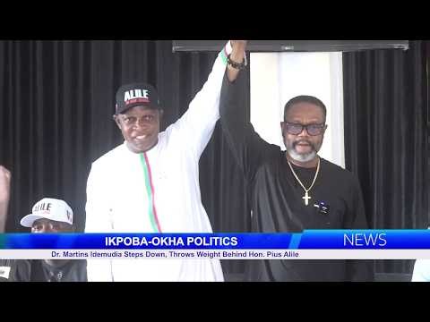Dr. Martins Idemudia Steps Down, Throws Weight Behind Hon. Pius Alile