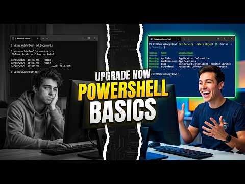"PowerShell Basics for Beginners | Learn cd, dir, pwd, clear & host Commands"