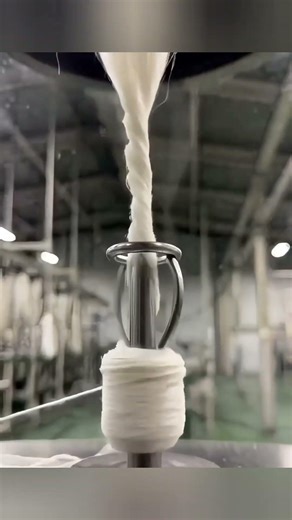 How Thread Is Made? 🧵 From Cotton to Spool in 40 Seconds!