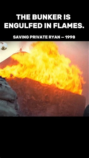 🔥U.S.Soldiers Burn Out a German Bunker | Saving Private Ryan (1998) #SavingPrivateRyan #WWII #Shorts