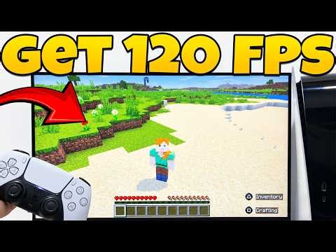 How To Get 120 FPS in Minecraft on PS5 | Full Guide