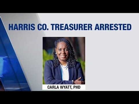 Harris County treasurer arrested, accused of breaking into car