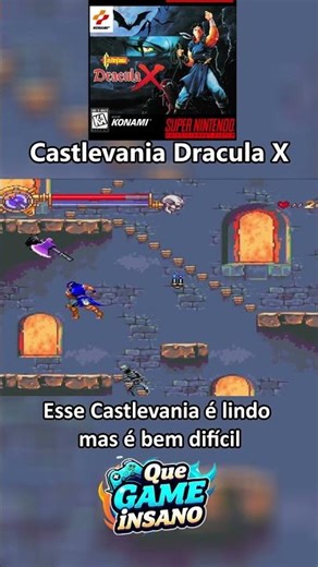 Um JOGO LINDO da Konami - Castlevania Dracula X