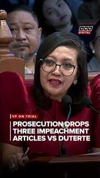 ICYMI: Prosecution drops three articles, retains unexplained wealth charge | ANC