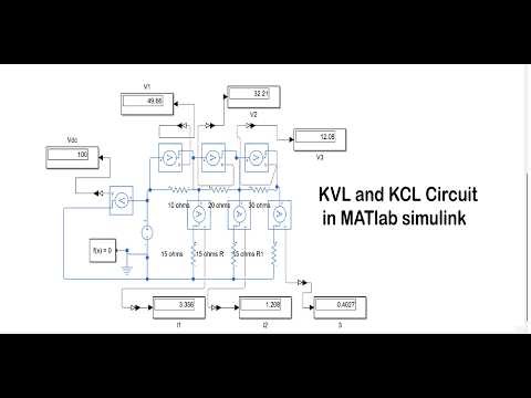 MATLAB Simulink Tutorial | KVL & KCL Circuit Simulation using Simscape | B.Tech | Diploma | EEE