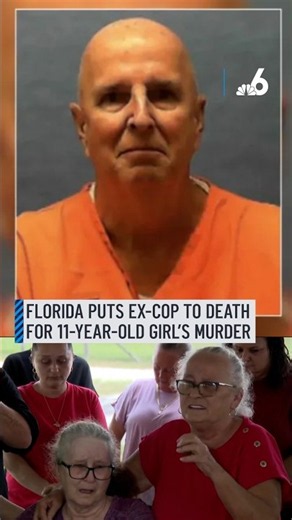Florida puts ex-cop to death for girl's murder, first of 2 executions set for single day