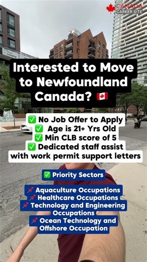 🇨🇦 Move to Newfoundland in 2026 | canadacareersite.com