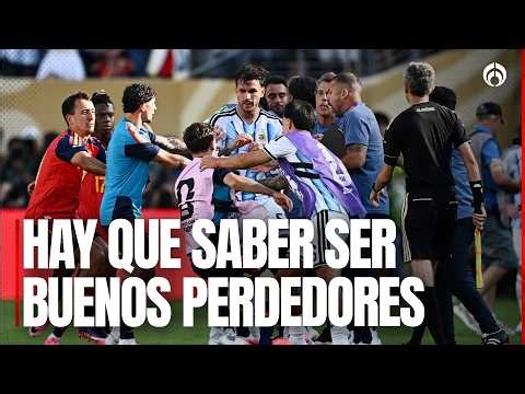 Victoria de España es muy justa y argentinos dejan qué desear: analizan en la mesa deportiva