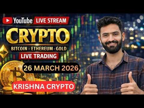 Btc Live Trading & Gold Live Trading | crypto live trading & xauusd Live Trading 26 march 2026 #Gold
