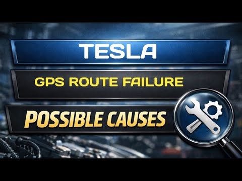 Tesla GPS Navigation Fails to Load Correct Route – Potential Problems Explained