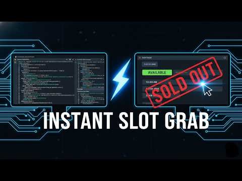 This Python Bot Grabs New Ticket Slots Instantly ⚡ #Python #Automation #Coding