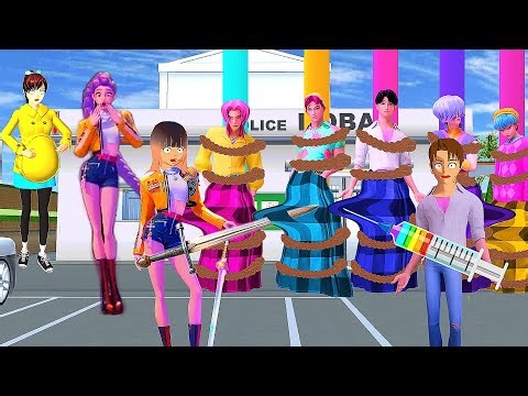 Yuta Mio Suntik & Sunat Saja Boys Rumi Demon Hunters Panik - Sakura Hamil | Sakura School Simulator