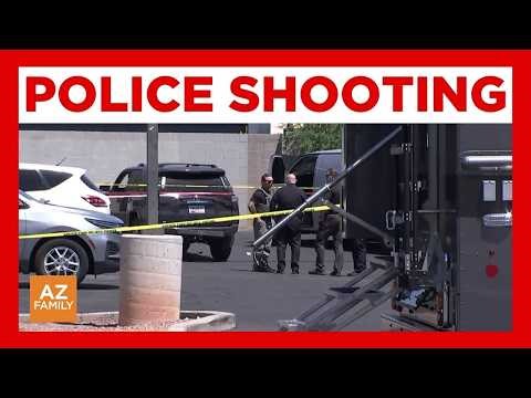 Man dies after officer-involved shooting in Phoenix parking lot