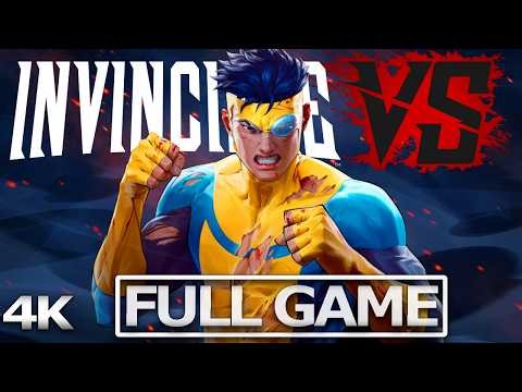 INVINCIBLE VS Full Gameplay Walkthrough / No Commentary【FULL GAME】4K 60FPS Ultra HD