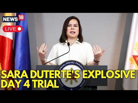 SARA DUTERTE TRIAL SHOCK! | LIVE: Sara Duterte’s Explosive Day 4 Trial: New Claims Shake Proceedings