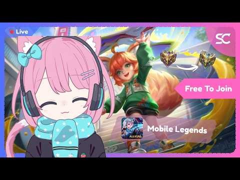 🔴MLBB: Free Play Together/Mabar Gratis with audience, road to Honor!