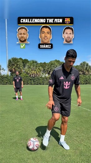 I almost challenged MSN 👀 Messi, Suarez, Neymar 🔥