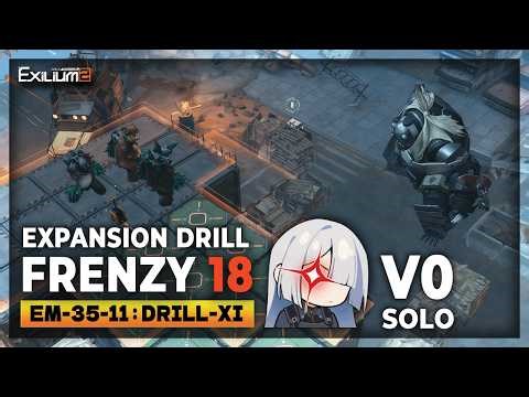 V0 VOYMASTINA SOLO CLEARS EXPANSION DRILL EM-35-11 | F2P FRENZY 18 GUIDE [ GFL2: EXILIUM ]