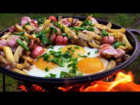 🔥Fire Fried Breakfast Skillet🍳🥓