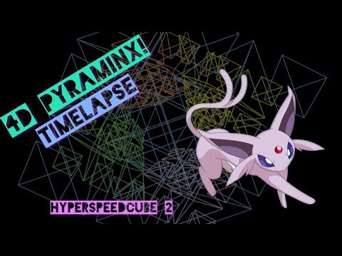 4D Pyraminx Timelapse (HSC2 - Hyperspeedcube 2)