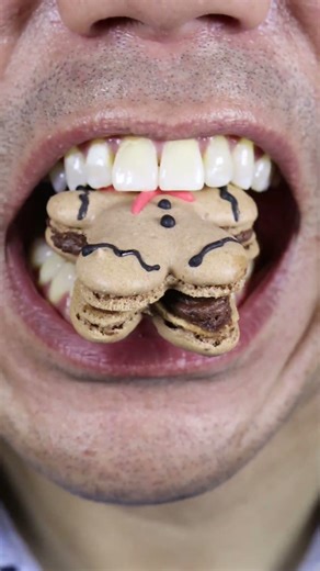 Gingerbread Macaron ASMR 🎄 Made With Love! #ASMR