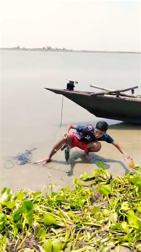 A big boal fishing technique with incredible magur fish in the river#fishing #fishinglife #viral