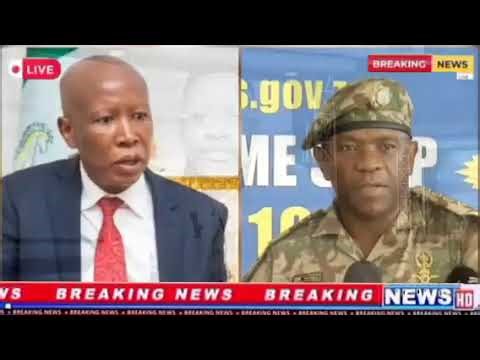 Julius Malema Furious on Nhlanhla Mkhwanazi – What Sparked the EFF Leader's Outrage? In this explosn
