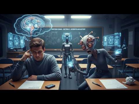 Alien Student Tries to Cheat Off Human During Exam, But the Human Uses Only Their Memory #HFY #SciFi