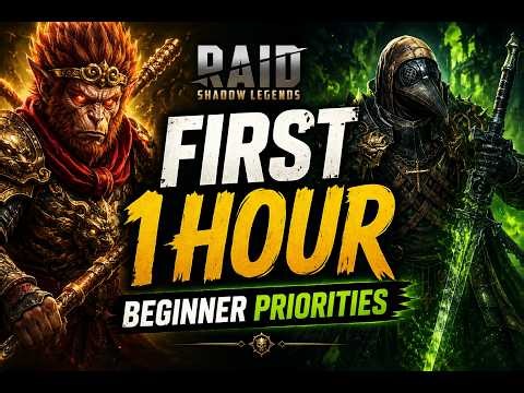 RAID Beginner Guide 2026 | Best First Hour Priorities (Fresh Account)