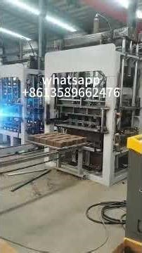 QT6-15 Fully automatic block making machine 15 pcs at a time interlocking brick machine for sale