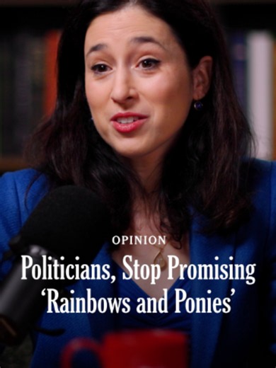 Voters want instant relief, but America’s economic challenges require long-term solutions. On “The Opinions,” the Bulwark editor Catherine Rampell joins the economist Natasha Sarin to discuss how the economy is factoring into the midterm elections — and why politicians often promise “rainbows and ponies.” That may sound appealing on the campaign trail, but it risks making problems worse. “You don’t win on a platform of: This will make the cost of living better 10 years from now,” Rampell explain