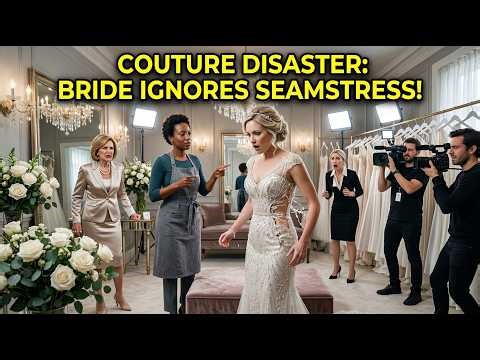 Rich Bride Insulted the Black Seamstress—Then Gasped When the Dress Fell Apart on Camera