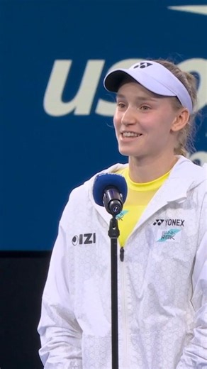 Elena Rybakina couldn't find the words to describe winning the US Open 🥹 #StanSportAU #USOpen