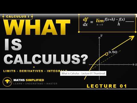 👉 What is Calculus? | Complete Beginner Introduction (Easy Explanation)