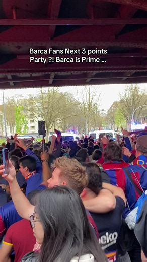 Barca fans party next 3 points? Barcelona supporters react to PSG match