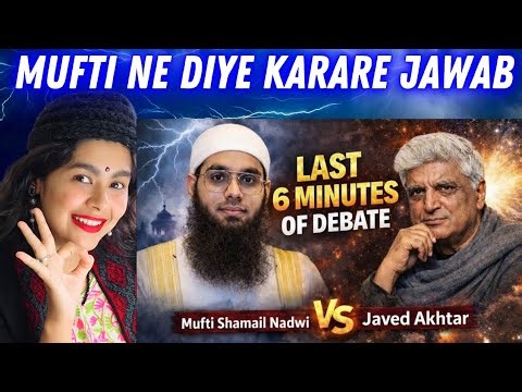 Last 6 Minutes of God Debate | Shocking | Mufti Shamail Nadwi vs Javed Akhtar
