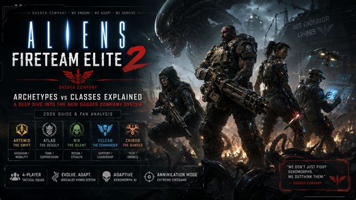Aliens Fireteam Elite 2 Archetypes vs Classes Explained – A Deep Dive Into the New Dagger Company System! • 2UpSkill