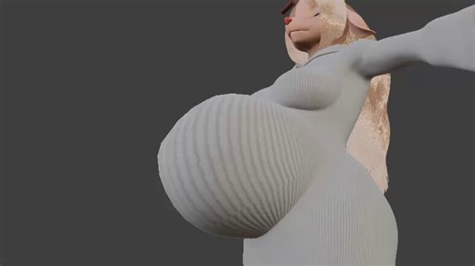 HAPPY ALIENS DAY!(I don't have any new projects to share with u yet. So here's a record video of a belly test I created on this sexy deer lady last year~)