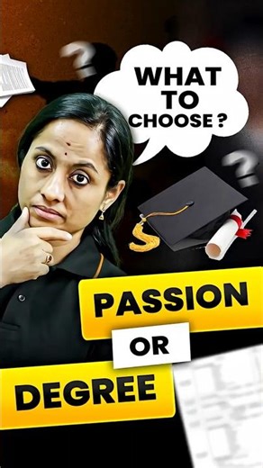 Degree Kosam Passion Vadulukuntunnara? Reality Check 🚀 #vedantutelugu