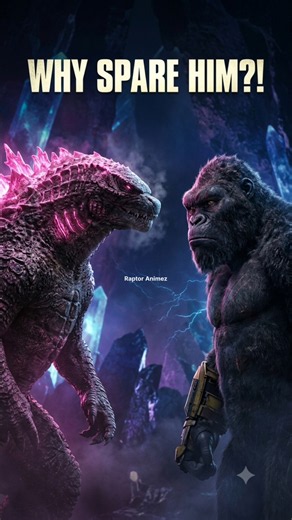 Why Doesn’t Godzilla Kill Kong?! 😳🦖 #godzilla #monsterverse