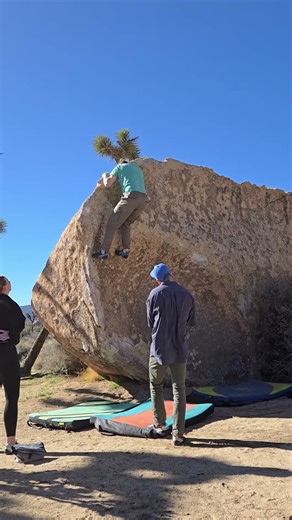 The Halfling - V2 | Planet X | Joshua Tree Bouldering