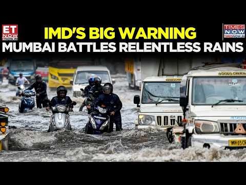 IMD Issues More Rain Alert For Mumbai: City Battles Monsoon Chaos & Waterlogging | Mumbai Monsoons