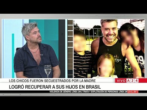 📢 LOGRÓ RECUPERAR A SUS HIJOS: "ELLA SE FUGA POR LA TRIPLE FRONTERA, ILEGALMENTE"