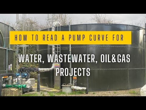 Pump Station Design - How to read pump curve for water and wastewater Pumps
