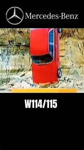 Mercedes-Benz W114/W115 vs Volvo XC40 VS Peugeot 406 crash test #mercedes #w115 #volvo #classiccars
