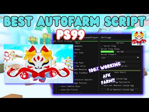 BEST PS99 SCRIPT AUTOFARM, AUTO RANK, AUTO REBIRTH AND MORE!
